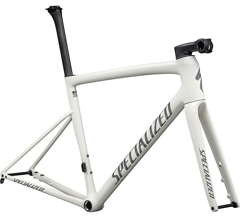 Рама шоссе Specialized Tarmac SL8 (Gloss Dune White - Black Pearl Over Ashen)