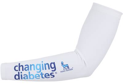Рукава Nalini Team Novo Nordisk Changing Diabetes Light Arm Warmers (white)