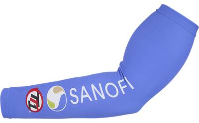 Рукава De Marchi Team Sanofi TT1 Light Arm Warmers (blue)