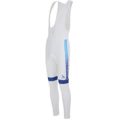 Рейтузы с лямками Nalini Team Novo Nordisk Changing Diabetes Thermo (white-blue)
