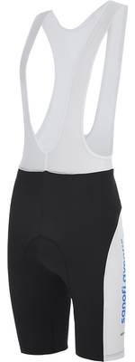 Велотрусы с лямками De Marchi Team Sanofi Aventis TT1 Elite (black)
