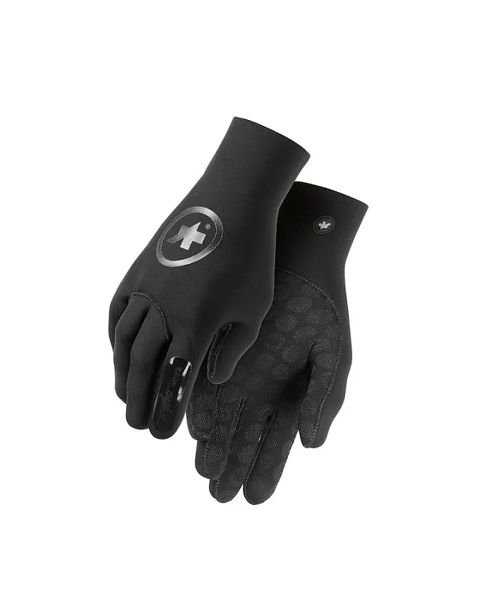 велоперчатки assos raingloves evo7 blackseries