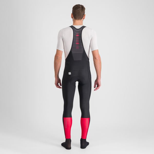ВЕЛОТАЙТСЫ CLASSIC BIBTIGHT BLACK-RED RUMBA MEN