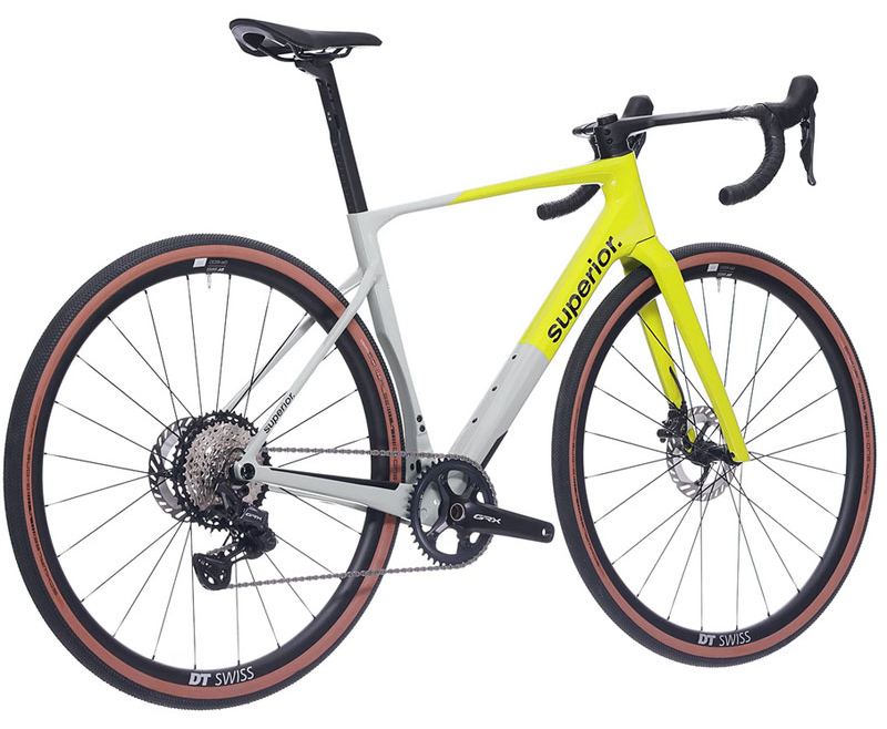Велосипед гравел Superior XR 9.7 GR (gloss grey - racing yellow)